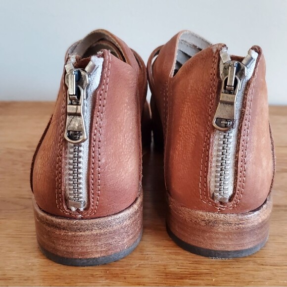 Free People Women's Tan Ankle Leather Shoes Womens Size 36 - Picture 6 of 13